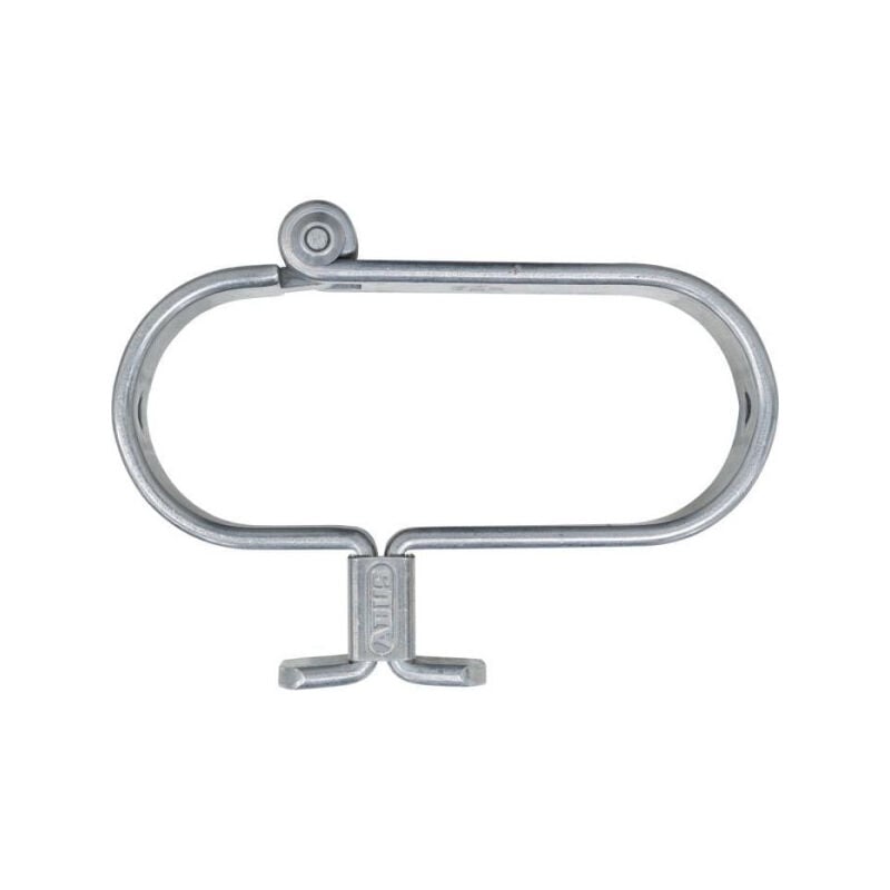 Abus - Porte-cadenas 131/140 GateSec - Protection clôtures de chantier - Acier cémenté - Anti-corrosion
