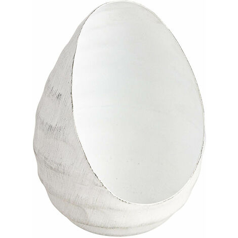 PORTACANDELA SHANTY GOCCIA D.8X12 BIANCO