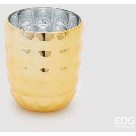 Portacandela Shine Tumbler H.9,6 D.8 Oro