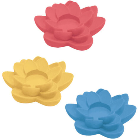 Portacandele galleggianti fiori di loto