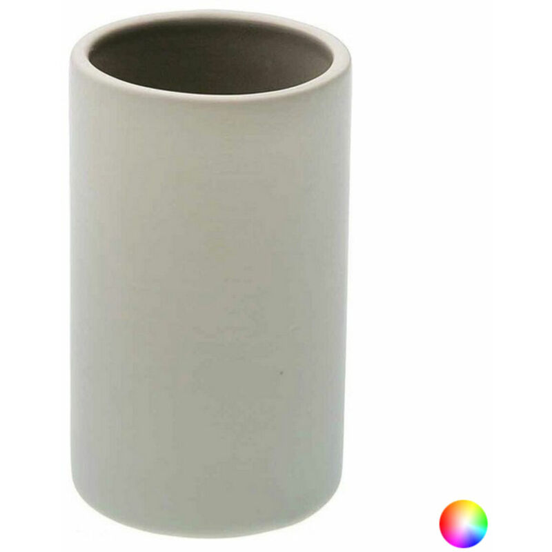

BigBuy Home Portacepillos de Dientes Cerámica Gris