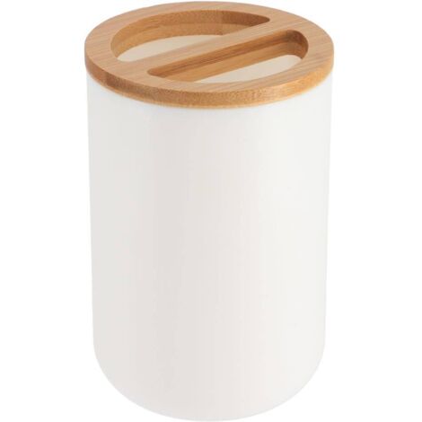 Portacepillos de dientes de bambú ps - bambú blanco - Tendance