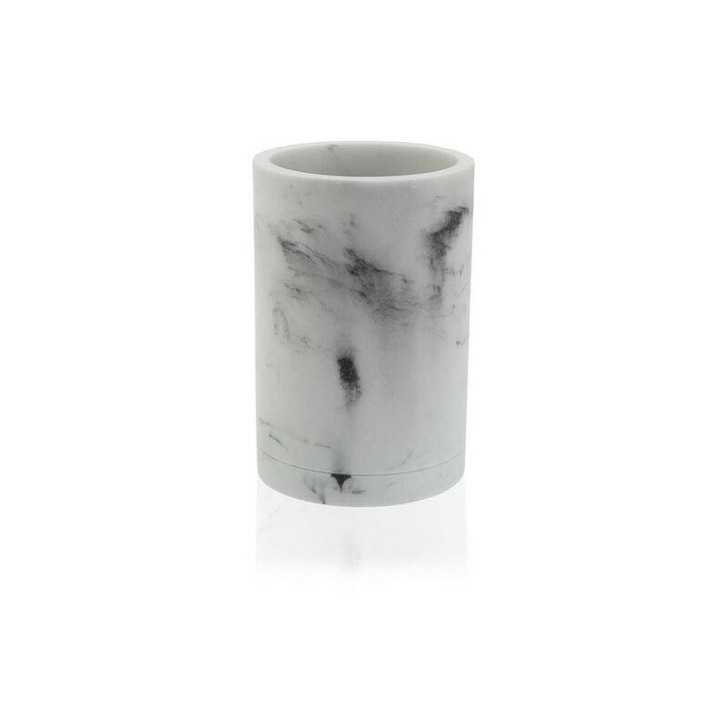 

Portacepillos de Dientes Mármol Resina (7,5 x 11,1 x 7,5 cm)