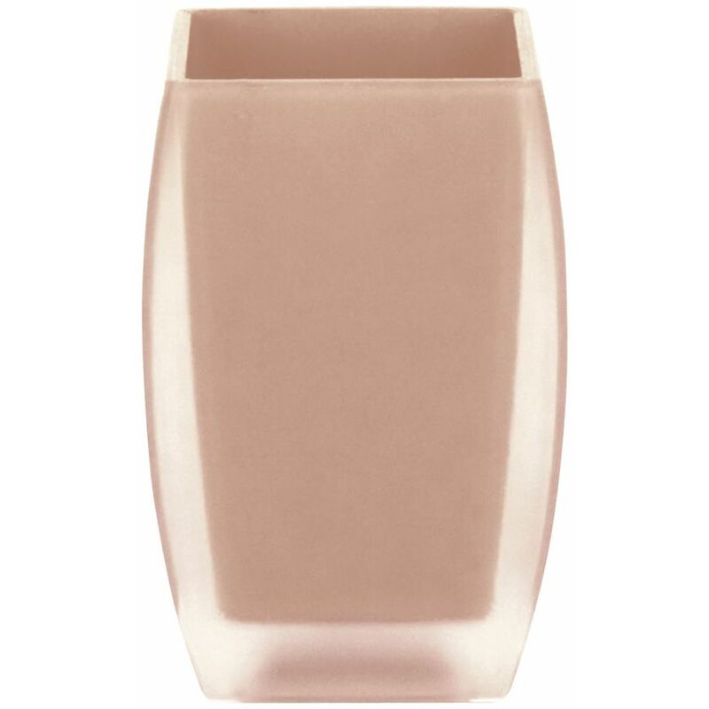

Portacepillos de dientes Spirella "Freddo" de poliestirol en color beige 7 x 7 x 10,5 cm