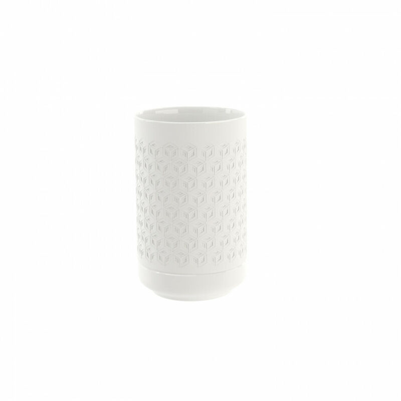 

Portacepillos de encimera Equilibrium Hexagon Blanco Mate - Pomd'or