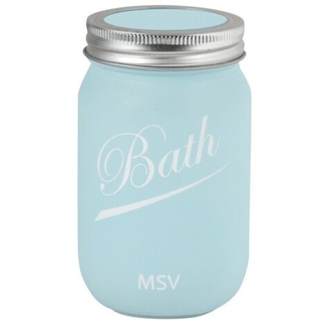 Portacepillos Vaso NASSAU Azul MSV