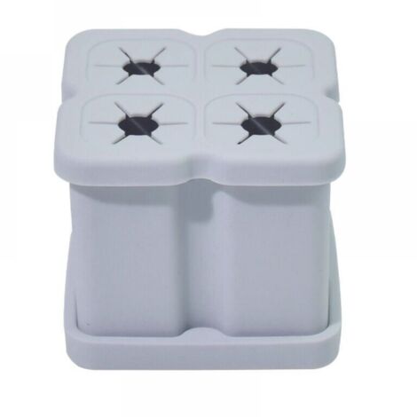 Portacepillos y pasta de dientes Portacepillos, portacepillos para baño y ducha para almacenamiento de 4 huecos de almacenaje