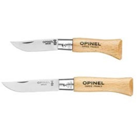 PORTACHIAVE COLTELLO OPINEL- - n°2 lama da cm.35 - 3 pezzi OPINEL