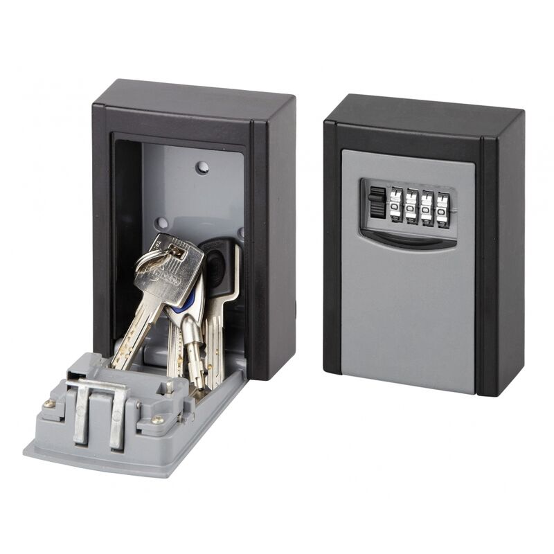 Image of Cassetta portachiavi keybox, Portachiavi a muro, 4 cifre, per chiavi portone b&b Serrurerie De Picardie
