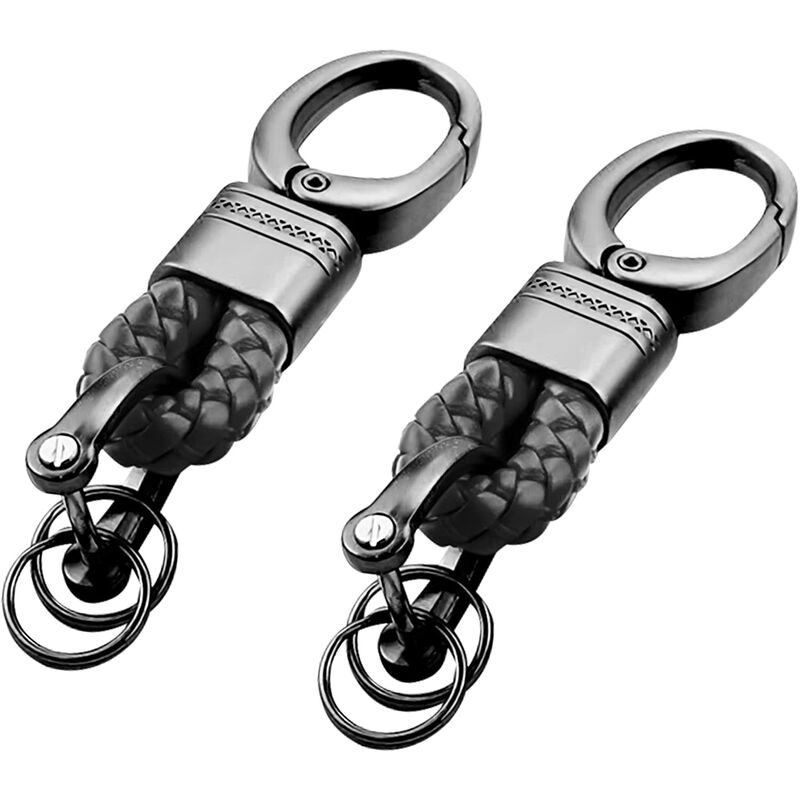 Portachiavi con clip per portachiavi auto con