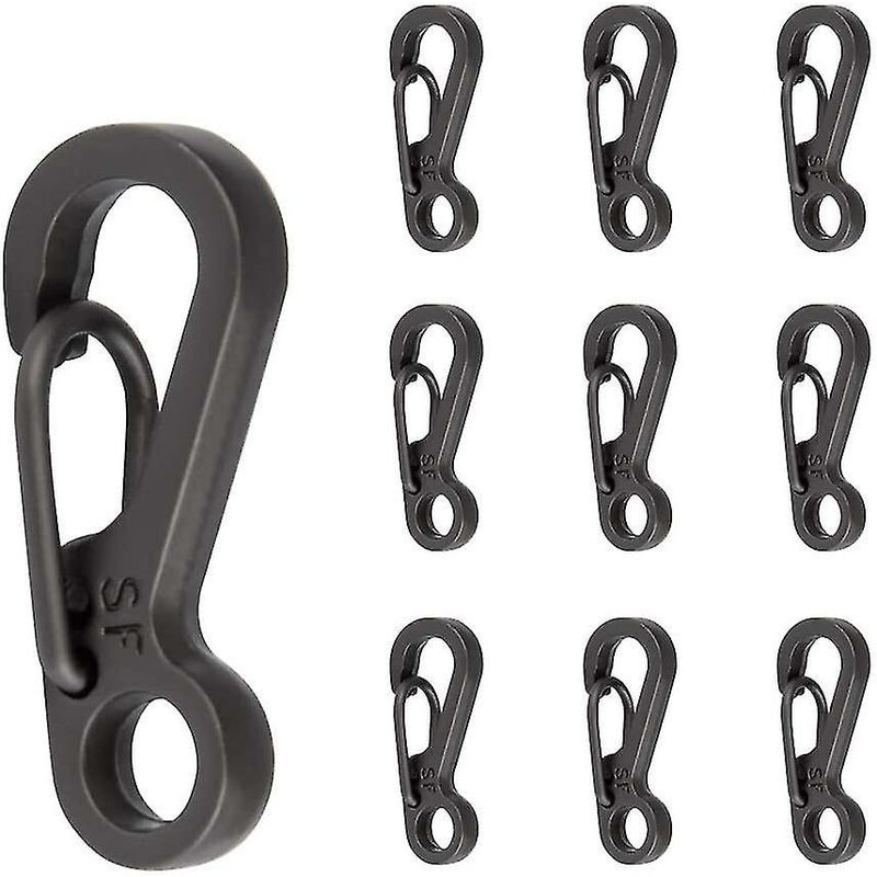 Portachiavi con mini moschettone Paracord, 10