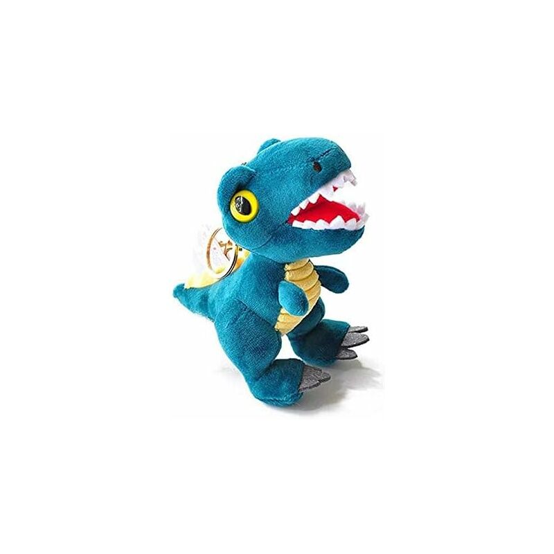 Portachiavi in peluche con super dinosauro dei
