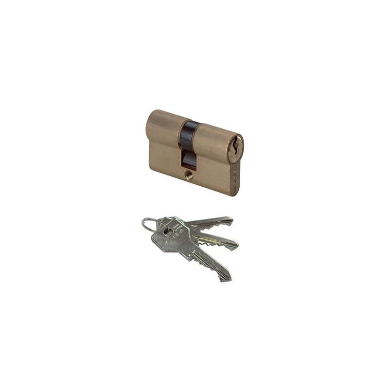 Image of Cisa - cilindro sagomato 0G300 • ottone chiavi 3 camma din mm 65 30+35