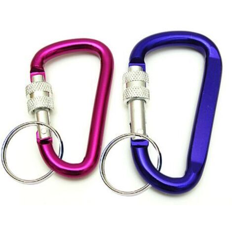 PORTACHIAVI MOSCHETTONE POMPIERE VITE ALL 80 MM 25 PZ