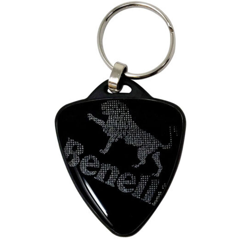 Portachiavi per Moto Benelli Scudetto - Colore: NERO