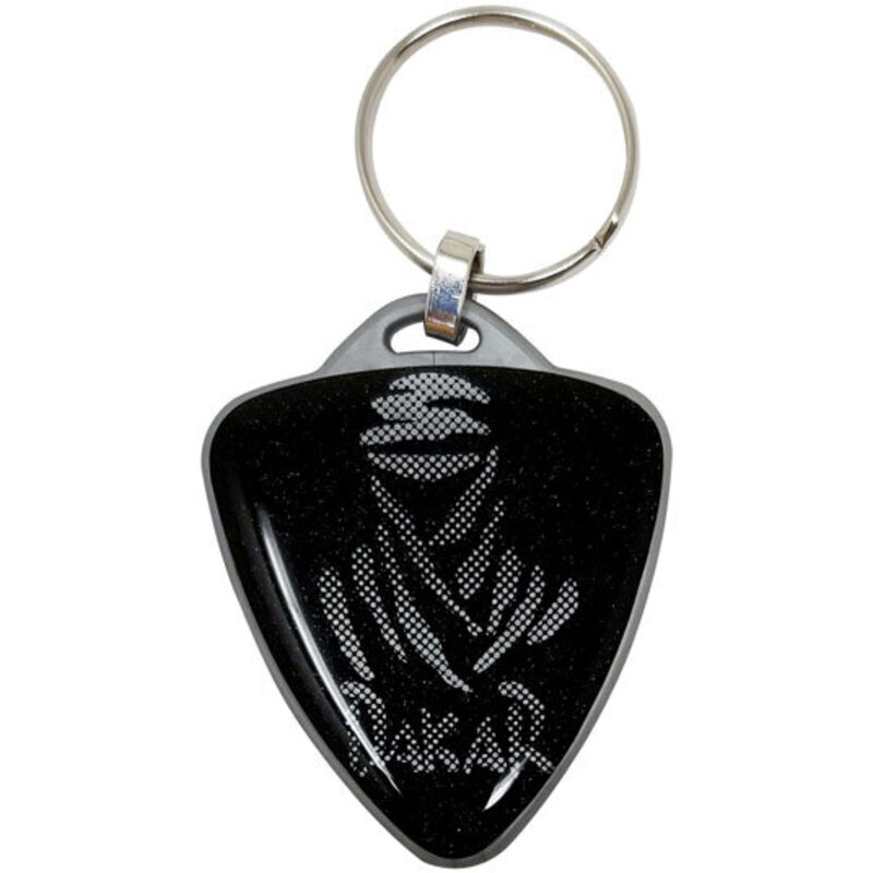 Portachiavi per Moto Dakar Scudetto - Colore: ARGENTO