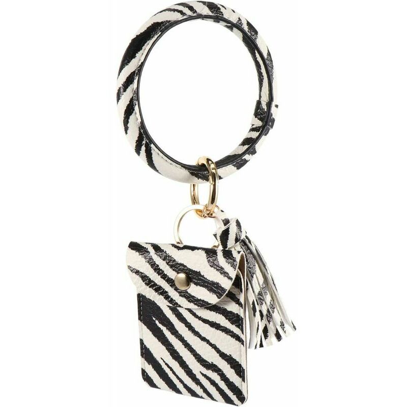 Volavo - Portachiavi Zebra con tasca