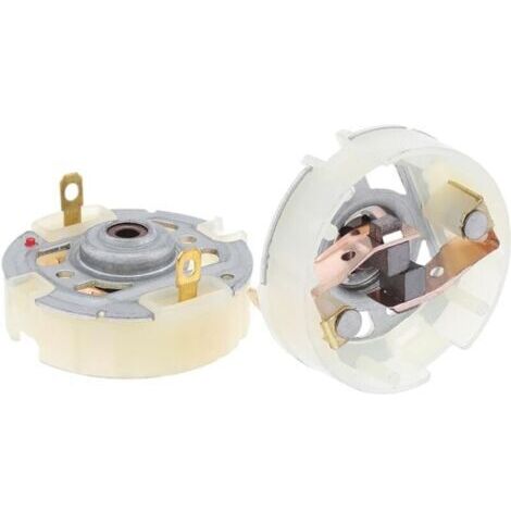 Portadores de carbón para motor 550, 2 piezas, piezas de repuesto para cepillos de cobre, compatibles con accesorios de motores 550/555/545