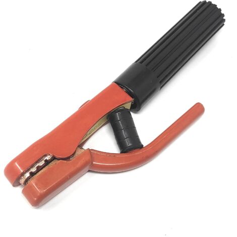 Portaelettrodo professionale da 300 A per saldatura con elettrodo rivestito MMA, morsetto per elettrodo da 300 A di alta qualità e durevole per saldatrice