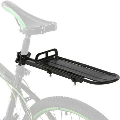 Portaequipajes trasero para bicicletas, portaequipajes para bicicletas, portaequipajes universal ajustable, accesorios para bicicletas, portaequipajes de liberación rápida, portabicicletas