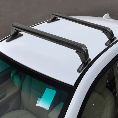 Portaequipajes universal de 2 piezas, portaequipajes de techo, sistema de soporte, soporte de carga,