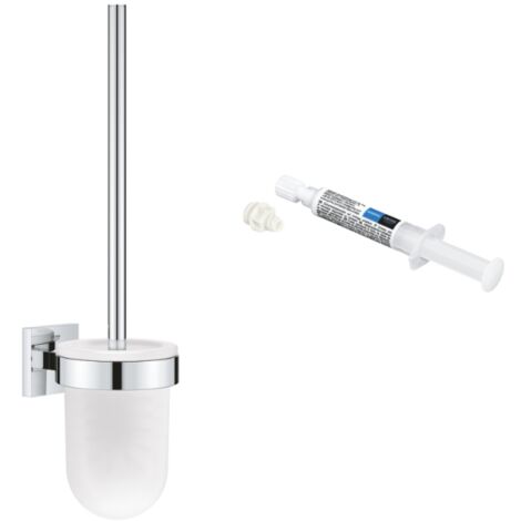 Portaescobas GROHE Start Cube cromado + GROHE QuickGlue