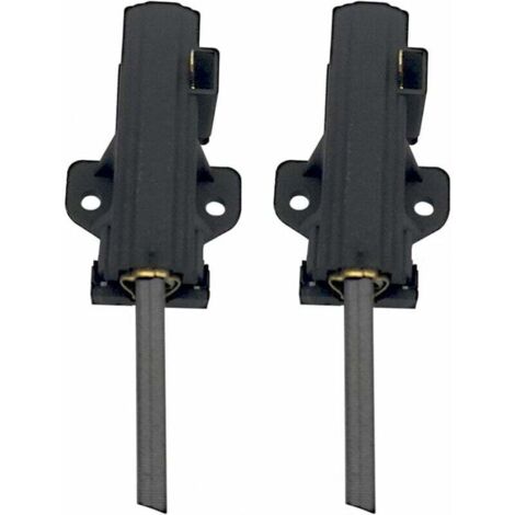 Portaescobillas de carbón para lavadora Juego de 2 escobillas de carbón para motor de lavadora