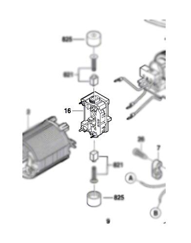 

Portaescobillas de repuesto para Dremel 4200