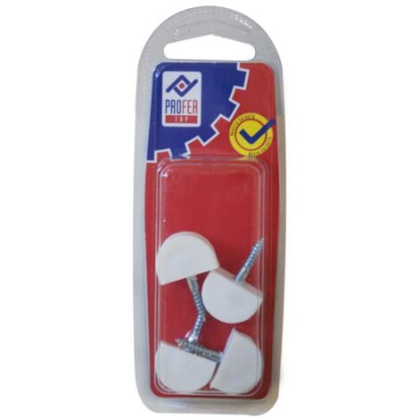 PORTAESTANTE 1P GDE BLANCO 4PZ