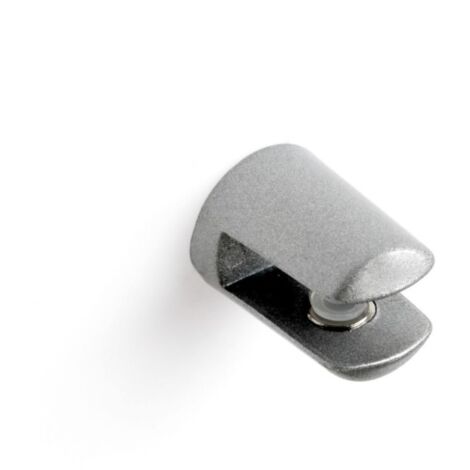 Portaestante sop balda 3-6mm vitri clip fijo cr/mt rei 2 pz