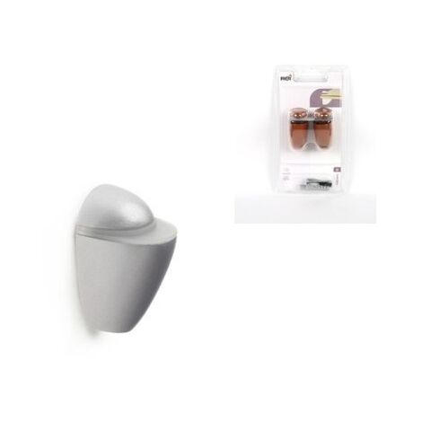 Soporte Regulable para Baldas de Cristal y Madera | Fabricado en Zamak | Acabado en Cromo Mate Líquido | Para Baldas con Espesores de 3-24 mm | Medidas 25*55*40 mm | Sistema de Fijación | 2 Unidades - varias opciones disponibles
