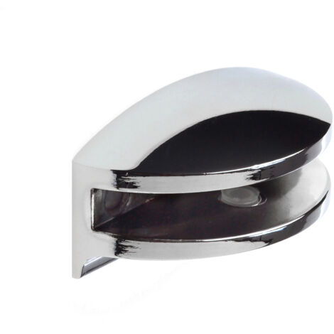 Portaestante Soporte 3-6Mm Balda Rei Cromo/Brillo Vitrina Fijo 2-2088.21