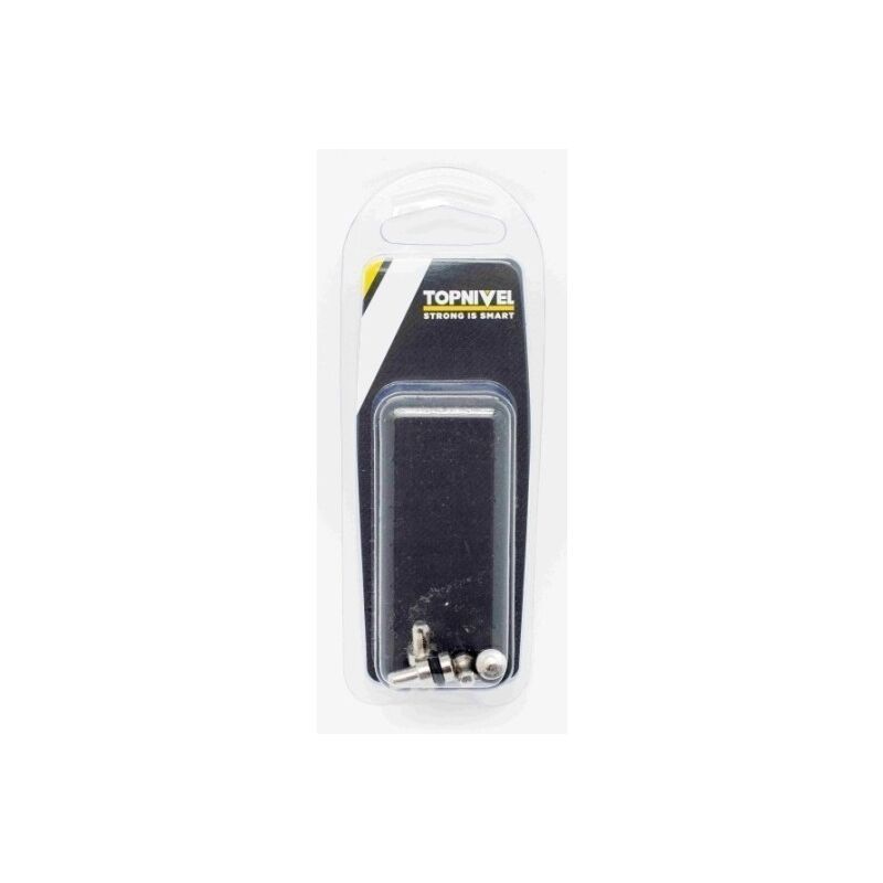 

Portaestante Soporte 5Mm Balda Niquel Vitrina Goma 4 P - Nivel