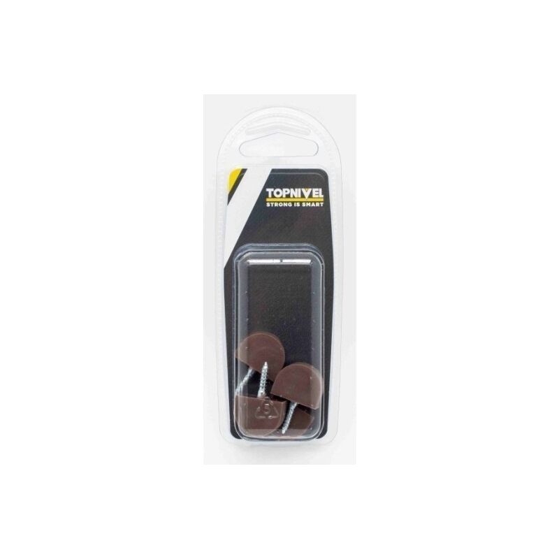 

Portaestante Soporte 20X15Mm Balda Nivel Marron Vitrina 4 Pz