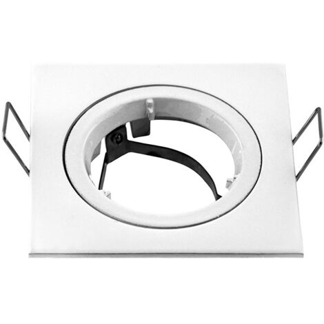 PORTAFARETTO FISSO QUADRATO 8,3X8,3CM BIANCO
