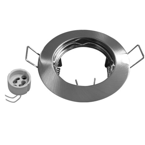 PORTAFARETTO FISSO ROTONDO D.8CM GRIGIO