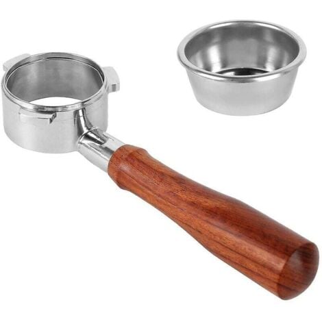 SNQ Portafiltro sin fondo de 54 mm para las series Breville Barista y Espresso