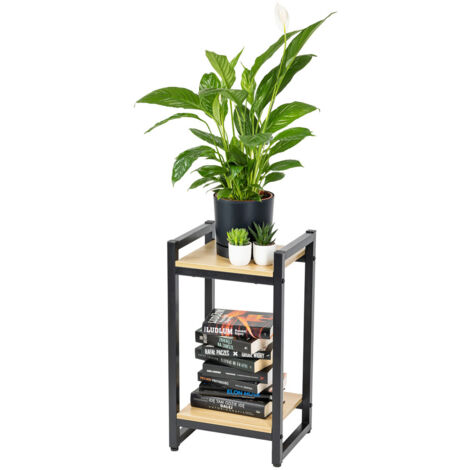 Portafiori in metallo Vertico da 65 cm - portafiori nero