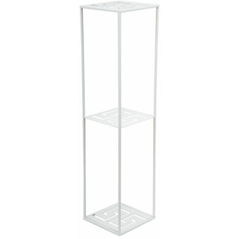 Portafiori moderno da 100 cm bianco
