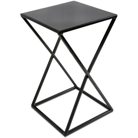 Portafiori moderno da 40 cm nero
