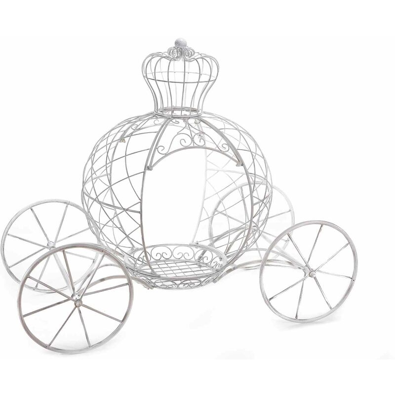 Image of Gruppo Maruccia - Portafiori per cerimonie a forma di carrozza delle fiabe