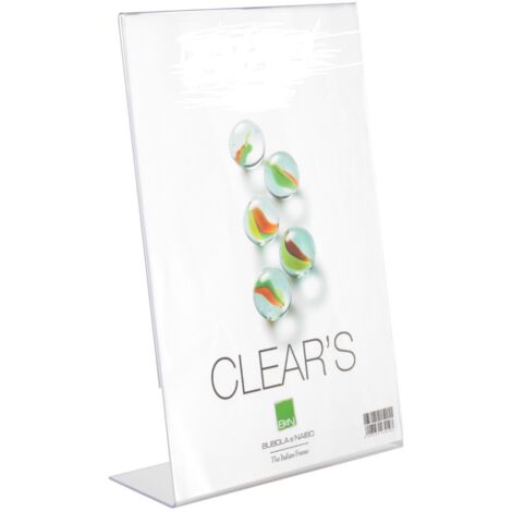 PORTAFOTO CLEARS VERTIC. 21X29,7 - BUBOLA