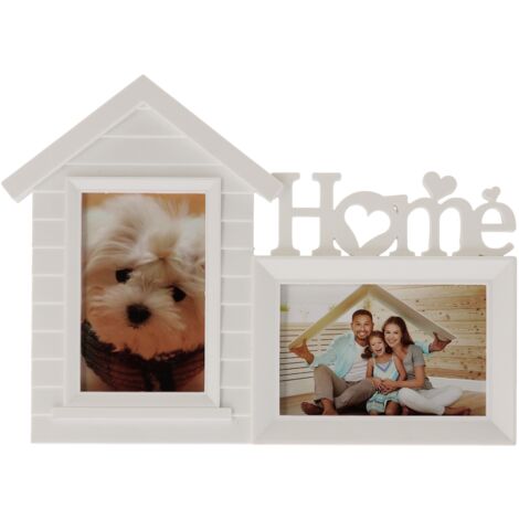 PORTAFOTO HOME A 2 POSTI 32X2XH26CM