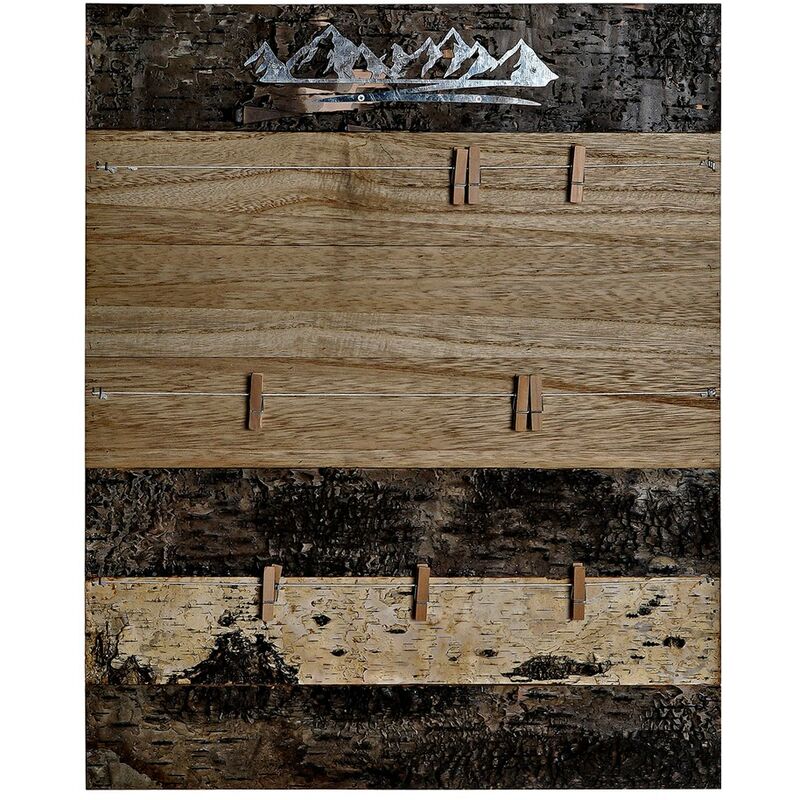 

Portafotos DKD Home Decor Madera Metal (40 x 2 x 50 cm)
