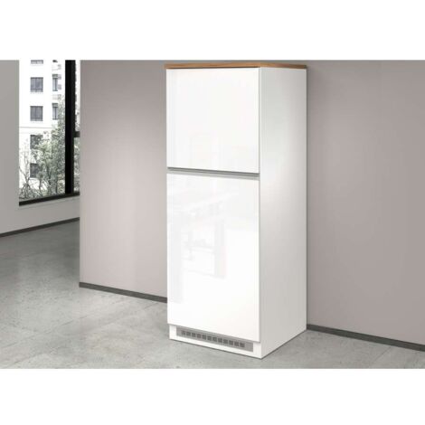 Portafrigo Bianco/Rovere Wotan