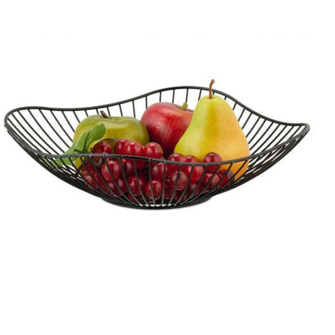 Portafrutta decorativo in metallo