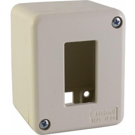 PORTAFRUTTO 1T. DA PARETE MINICANALINA IP30 MAURER