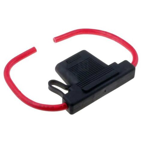 Portafusibile MINIVAL in Gomma con Cappuccio e Cavo style 1015 AWG 12