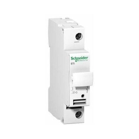 Portafusible cilíndrico UTE 10x38 T0 1P 32A SCHNEIDER A9N15636