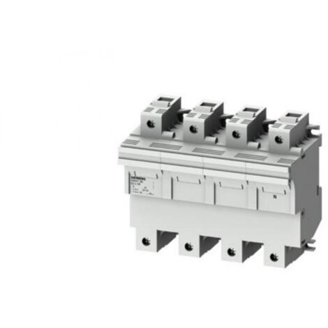 Portafusibles cilíndrico Siemens 3NW7 3P+N 100A 22X58 8M 3NW7261